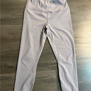 90 Degree By Reflex Light Gray Leggings